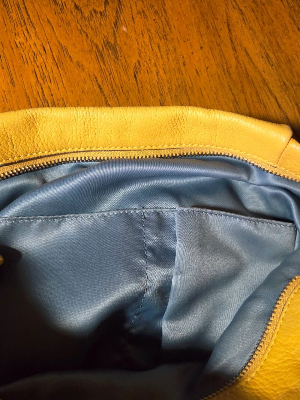 Yellow Coach Crossbody Hobo Bag - Picture 10 of 11